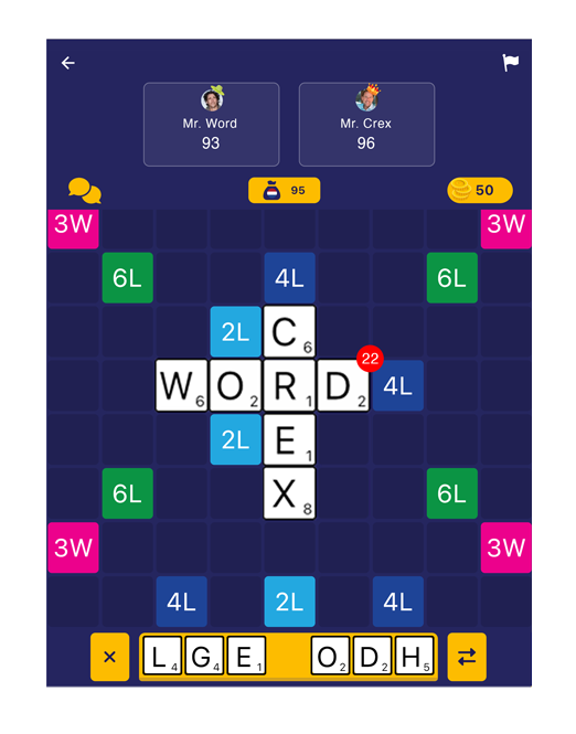 Scrabble, Free Online Multiplayer Word Game